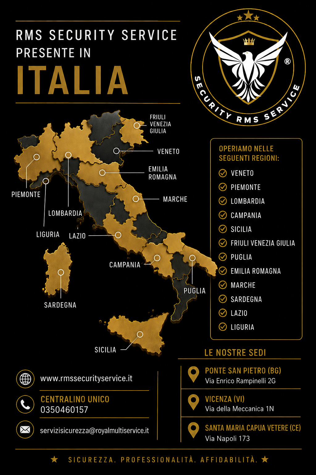 RMS SECURITY SERVICE: DA UNA VISIONE IMPRENDITORIALE ALLA COSTRUZIONE DI UNA REALTÀ NAZIONALE NELLA SECURITY & SAFETY