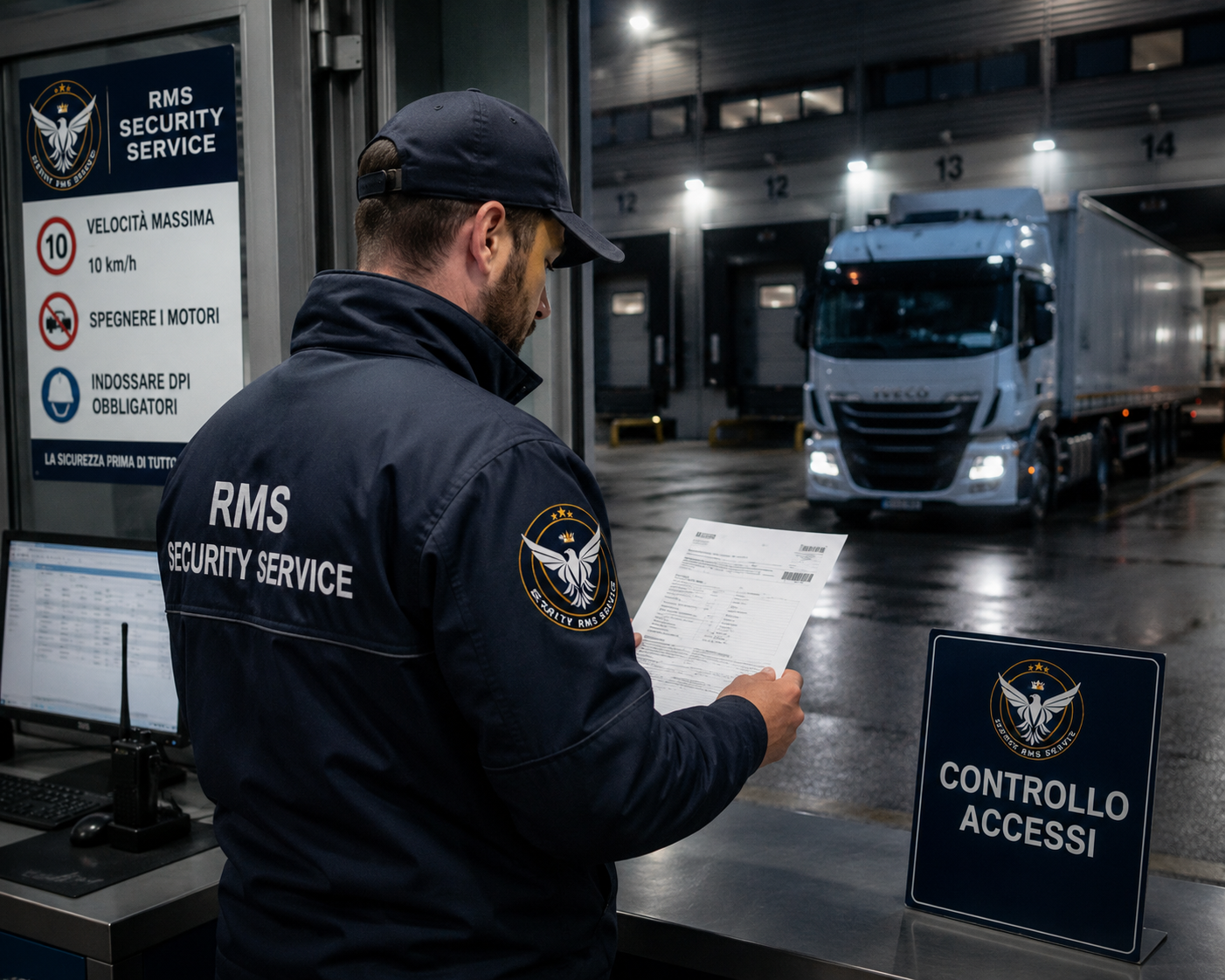Controllo accessi in logistica: il primo passo per una movimentazione sicura, ordinata ed efficiente